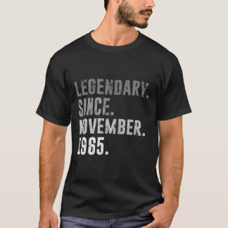Camiseta 55º aniversário Oferece Legendário Desde Novembro