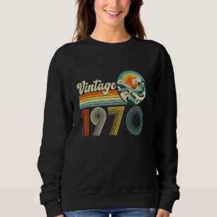 Camiseta 55º Aniversário Oferece Nascer Vintage Em 1970 55