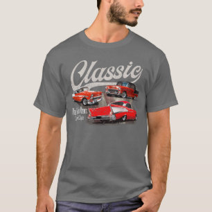 Camiseta 55 56 57 Chevys Bel airruckriFive Carros Antigos f