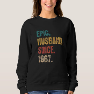 Camiseta 55 Aniversário De Casamento Para O Marido Epic Des
