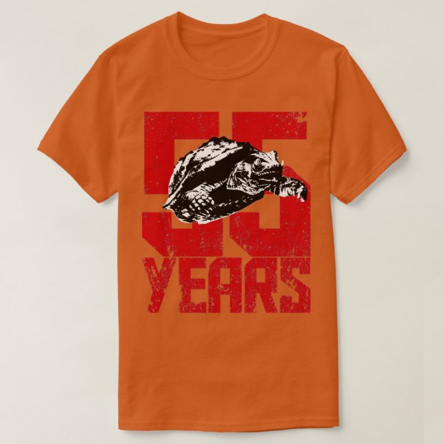 CAMISETA 55 ANOS DE GAMERA (Frente do Design)