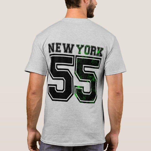 Camiseta 55 NEWYORK - Estilo Grunge Urban Streetwear (Verso)