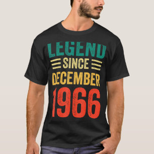 Camiseta 56. ª Legenda De Aniversário Desde Dezembro De 196