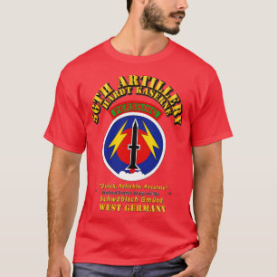 Camiseta 56.º Comando de Artilharia Pershing Hardt Kaserne