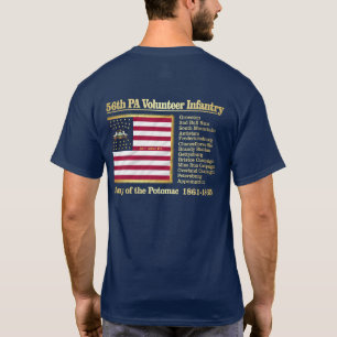Camiseta 56.a Pensilvânia Volunteer Infantry (BH)