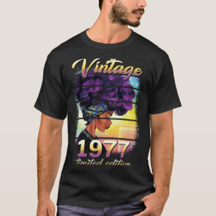 Camiseta 56 anos 56º aniversário Mulheres Negras incríveis