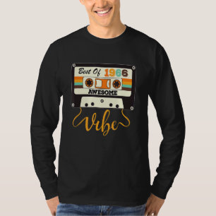 Camiseta 56 anos de idade Melhor Bday de 1966 Cassette Tape