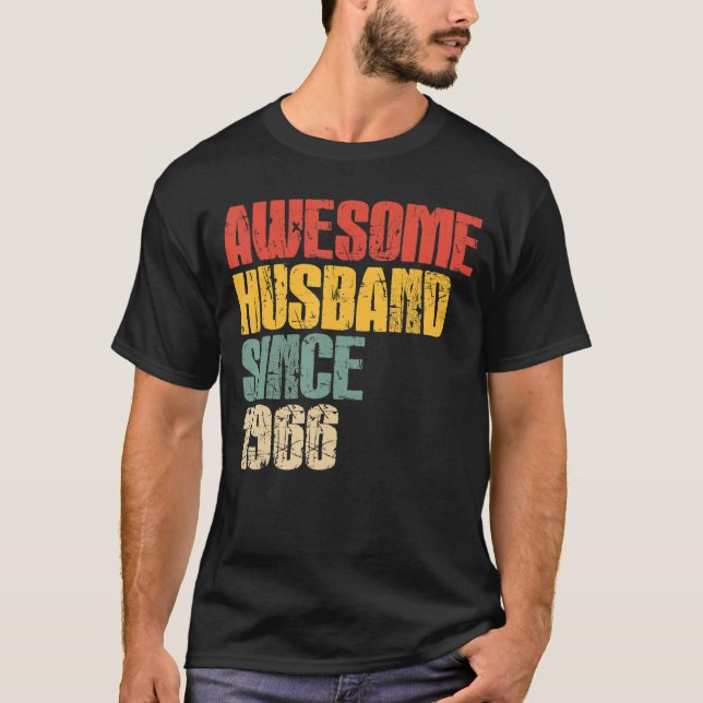 Camiseta 57º aniversário de casamento para ele (Frente)