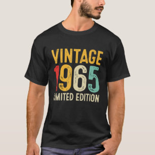 Camiseta 57º Aniversário Presente 57 Anos Vintage 1965