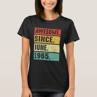 Camiseta 57 anos é incrível desde junho de 1965 57º anivers