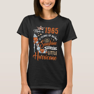 Camiseta 57 Anos Feitos Em 1965, Aniversário Da Rainha Diam