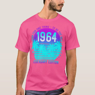 Camiseta 57.o aniversário de 1964 Vintage Aestética Sunset