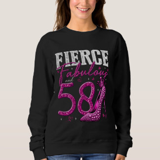 Camiseta 58º aniversário Fabuloso de feridas e presente de