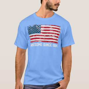 Camiseta 58º aniversário, vintage eua , Incrível desde 1964
