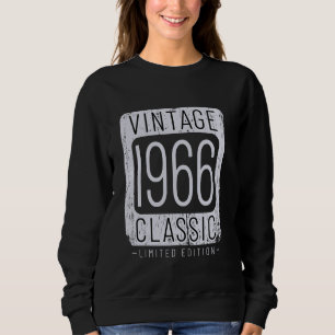 Camiseta 58 anos Vintage 1966 58º Aniversário da Decoração