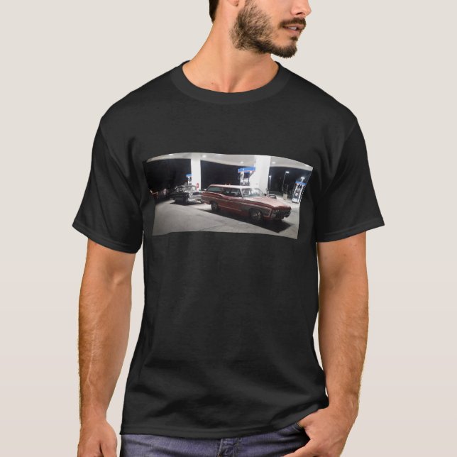 Camiseta 58 e 68 no posto de gasolina (Frente)