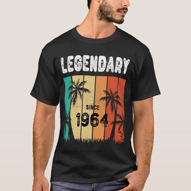 Camiseta 58.o aniversário de 1964 Aniversário para Mulheres (Frente)