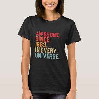 Camiseta 59º aniversário do Awestor 1963 em cada Universo 5