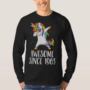 Camiseta 59º Aniversário do Unicorn Dab Incrível desde 1963