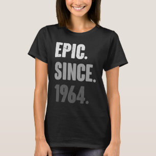 Camiseta 59 anos Vintage 1964 Aniversário 59º Decorati