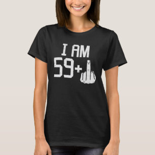 Camiseta 59 Mais 1 Dedo Médio 60 Anos 60