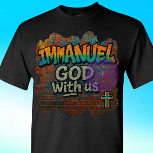 Camiseta (5.ª edição) IMMANUEL - DEUS conosco - cristão