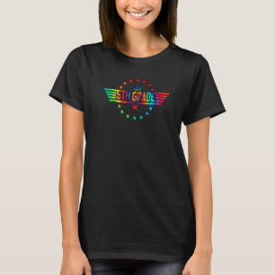 Camiseta 5 5º ano de primeiro ano de volta à escola