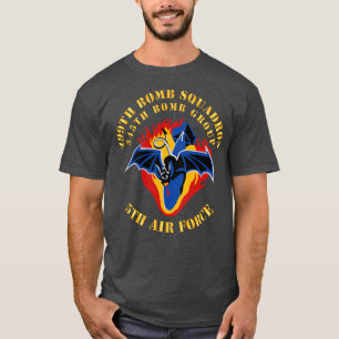 Camiseta 5 AF 345th BG 499th esquadrão de bombas X