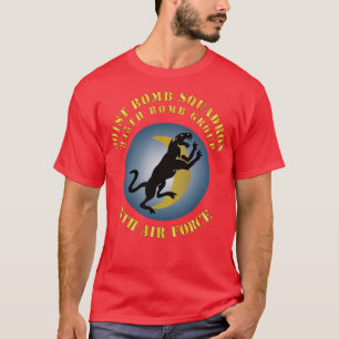Camiseta 5 AF 345th BG 501rua Bomba Esquadrão X