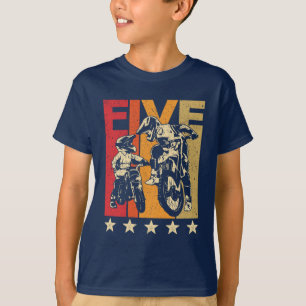 Camiseta 5 Anos Aniversário 5 Anos Menino - 5 Aniversário