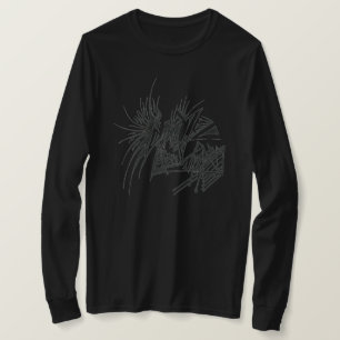 Camiseta 5 Arte Tribal de Tatuagem Abstrata