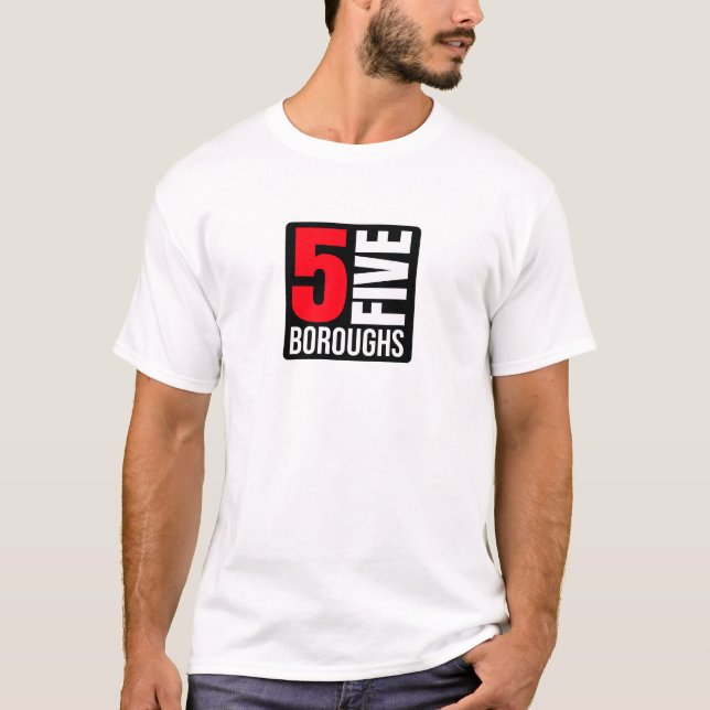Camiseta 5 Boroughs (Frente)