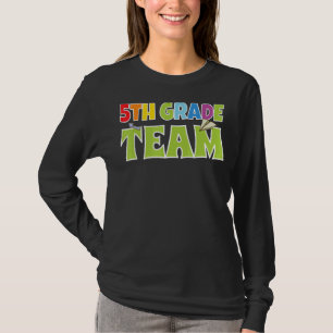 Camiseta 5 Classe Equipe Garotos Classe 5 Quinto Grau