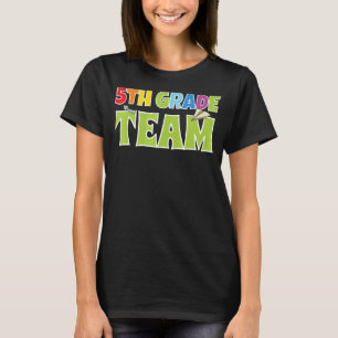Camiseta 5 Classe Equipe Garotos Classe 5 Quinto Grau