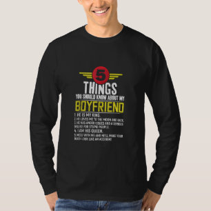 Camiseta 5 Coisas Engraçadas Que Você Deveria Saber Sobre A