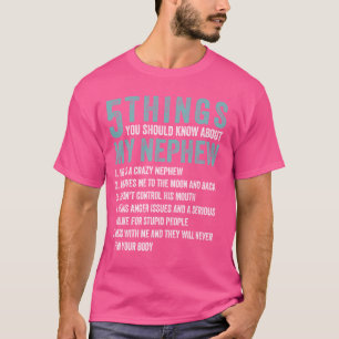Camiseta 5 Coisas Engraçadas Que Você Deveria Saber Sobre M