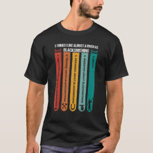 Camiseta 5 Coisas que gosto quase de ferreiro