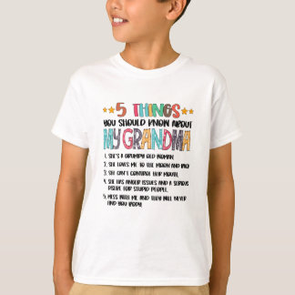 Camiseta 5 Coisas Que Você Deveria Saber Sobre O Meu Hallow