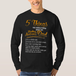 Camiseta 5 Coisas Que Você Deveria Saber Sobre O Meu Incrív