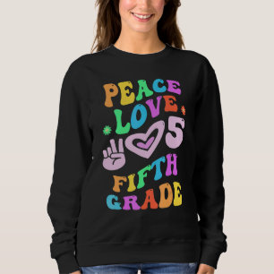 Camiseta 5 da categoria Peace Love - Professor retrô da esc