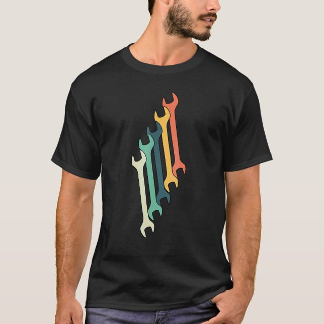 Camiseta 5 De Chave De Fenda Mecânico (Frente)