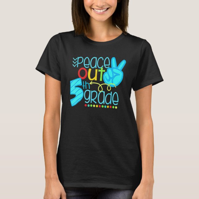 Camiseta 5 de Fim do Ano Escolar de Ruas de Professores (Frente)