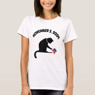 Camiseta 5 De Novembro De 2024, Gatos Para Mulheres De Gato