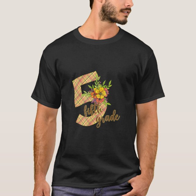 Camiseta 5 de volta para professor universitário (Frente)