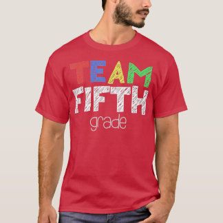 Camiseta 5 do 5º ano do time de volta à escola