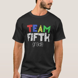 Camiseta 5 do 5º ano do time de volta à escola