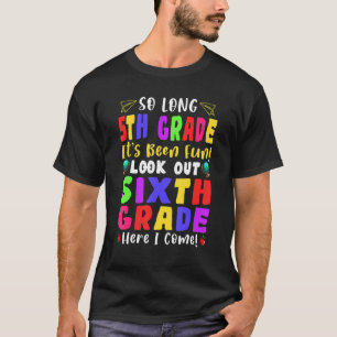 Camiseta 5, é divertido, cuidado, professor 6.