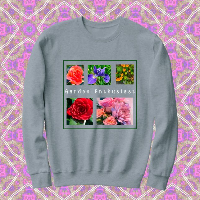 Camiseta 5 Foto: Minha Modelo de Flores Favorita (Criador carregado)