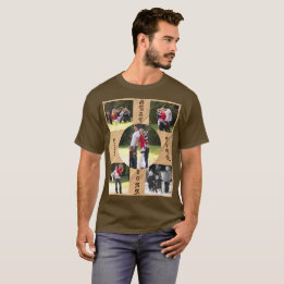 Camiseta 5 Fotografias Melhor Pai De Grãos De Madeira De 20