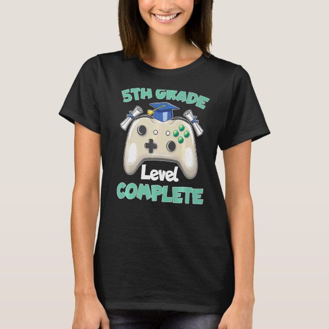 Camiseta 5 Gamer Birthday Gaming Video Game Nerd (Frente)